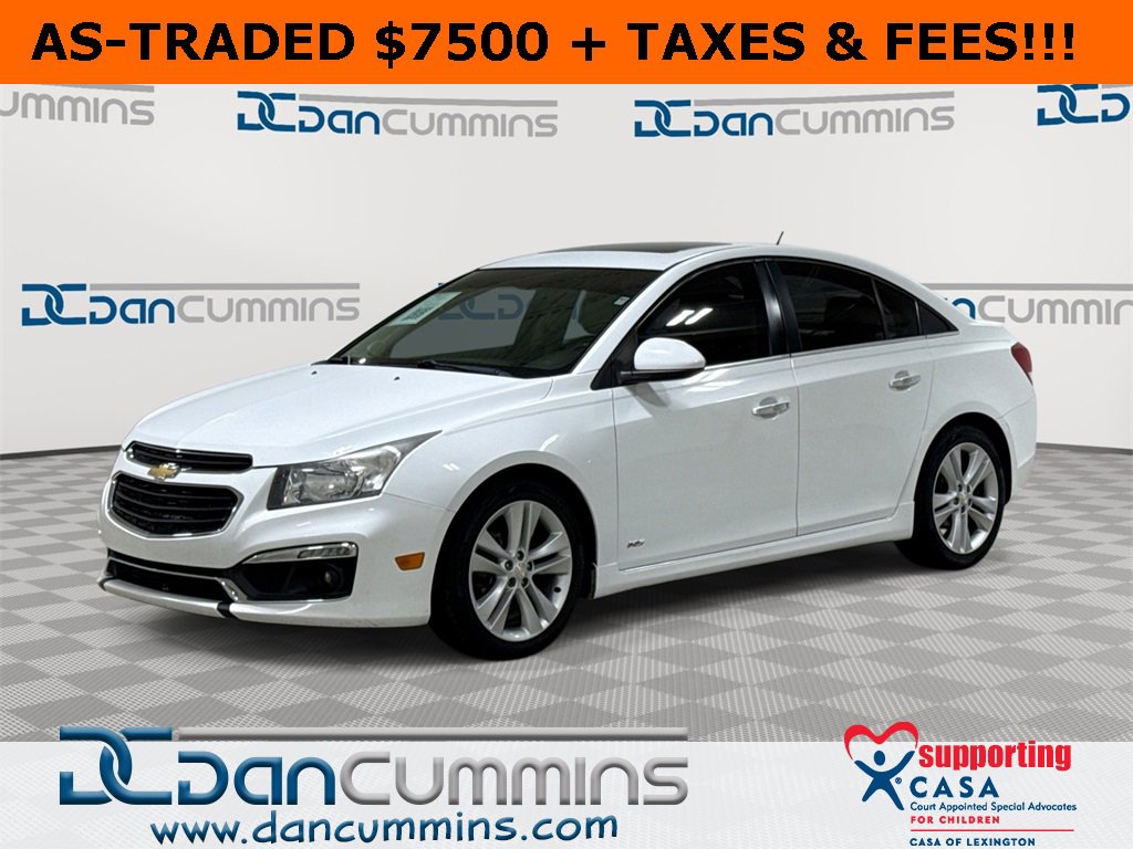 Used 2015 Chevrolet Cruze LTZ w/ Sun, Sound and Sport Package image 1