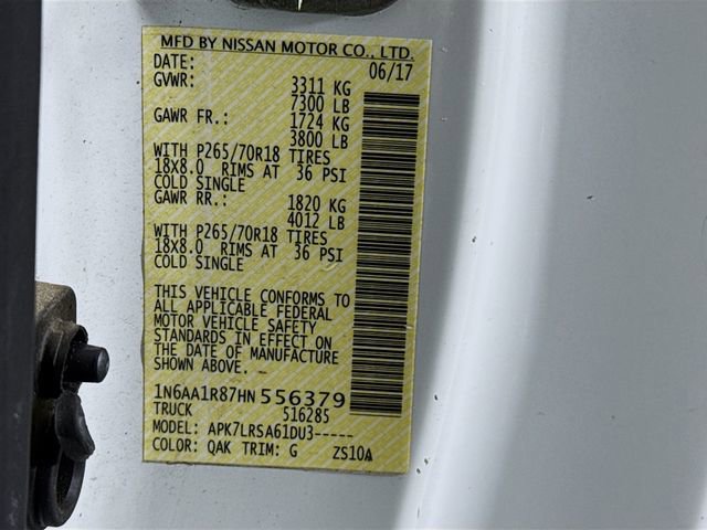 Used 2017 Nissan Titan S image 26