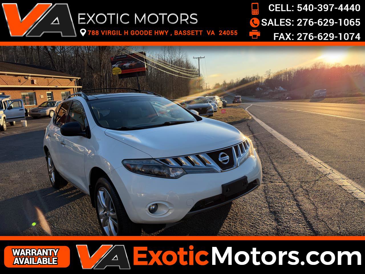 Used 2010 Nissan Murano LE w/ Navigation Pkg
