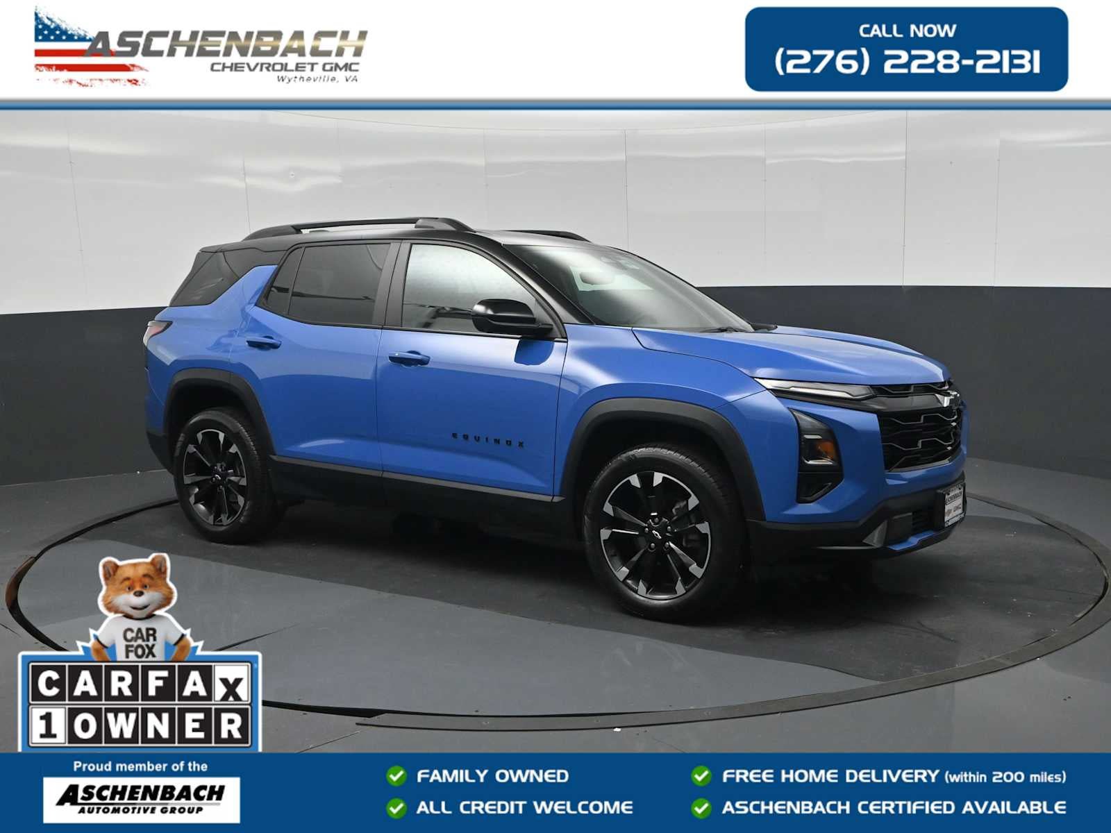 Used 2025 Chevrolet Equinox RS w/ Safety and Technology Package AWD/4WD image 1