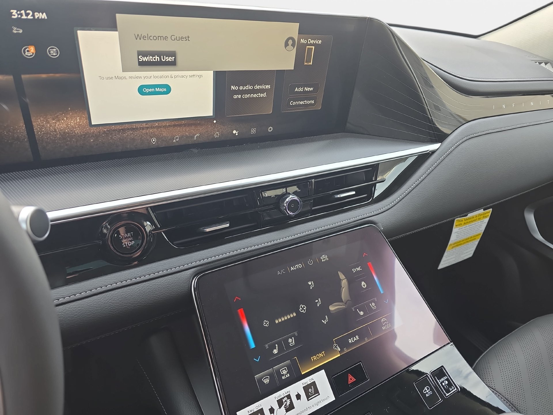 New 2026 INFINITI QX80 Luxe w/ Cargo Package RWD image 20