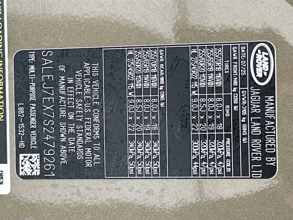 Certified 2025 Land Rover Defender 110 S image 34