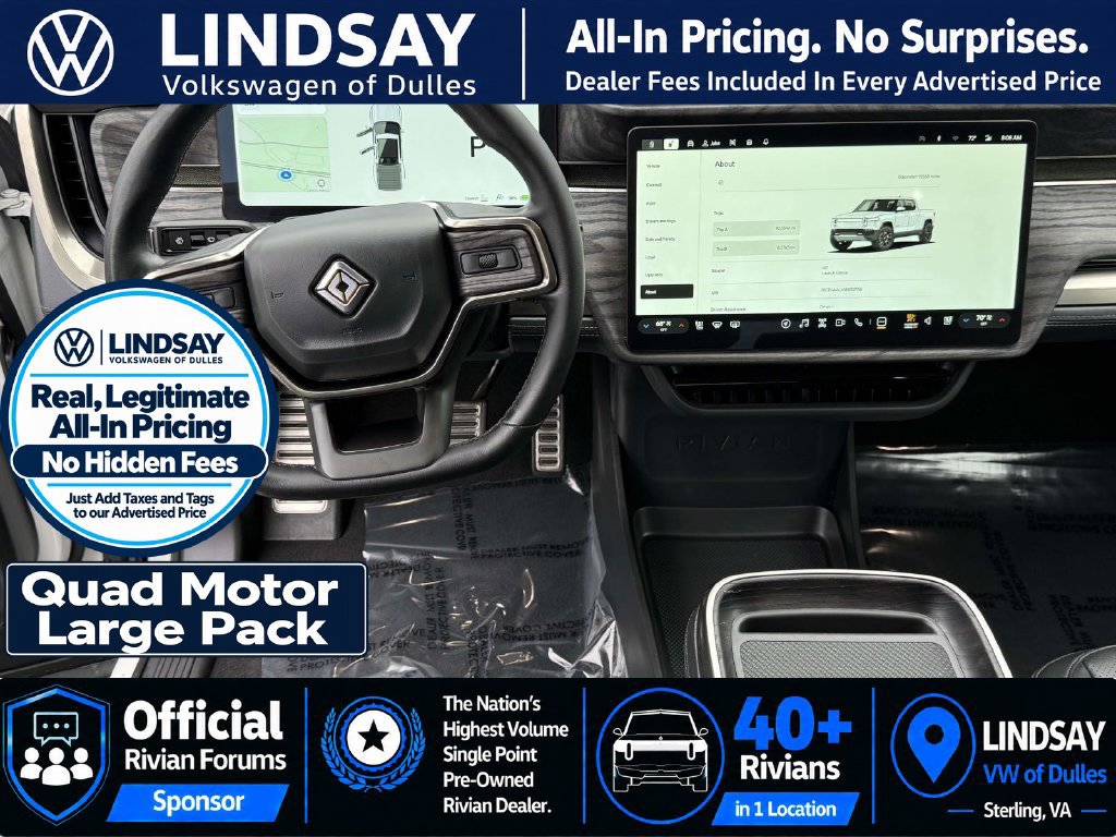 Used 2022 Rivian R1T Launch Edition AWD/4WD image 12