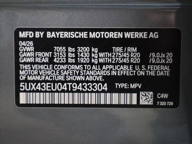 New 2026 BMW X5 xDrive50e AWD/4WD image 19