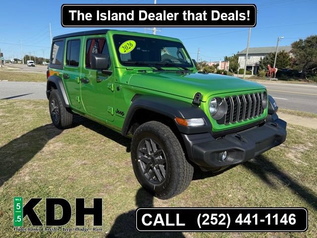 New 2026 Jeep Wrangler Unlimited Sport