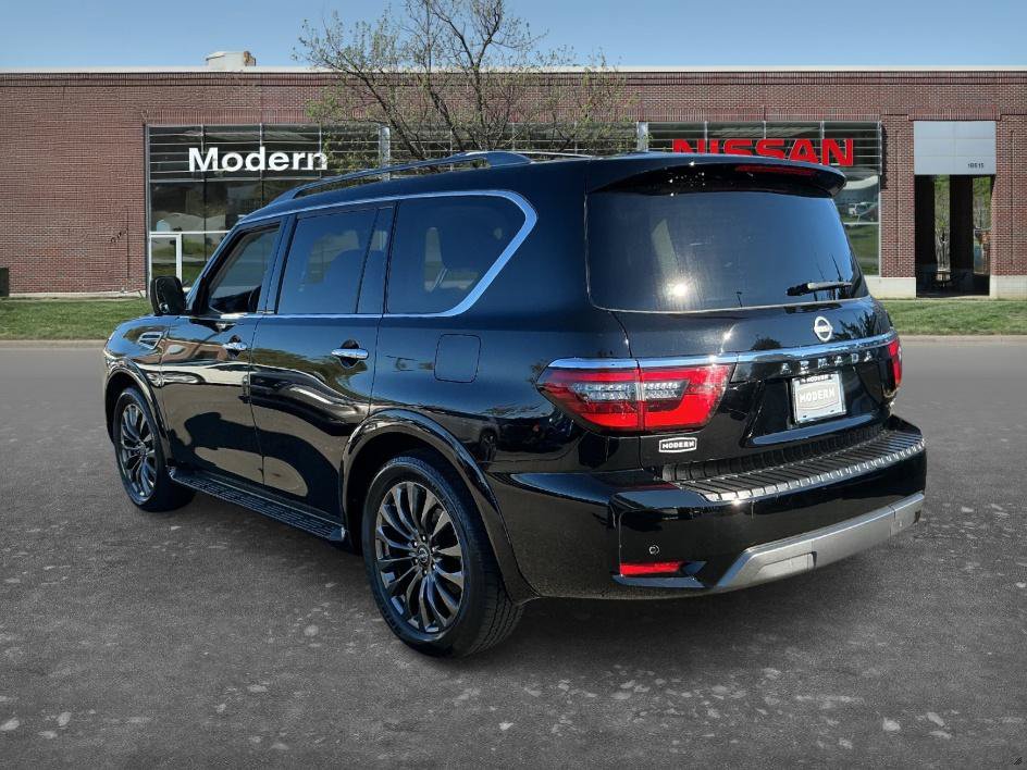 Certified 2023 Nissan Armada Platinum w/ Captain's Chairs Package AWD/4WD image 2