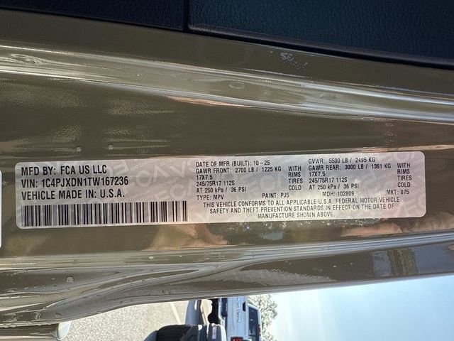 New 2026 Jeep Wrangler Sport image 33