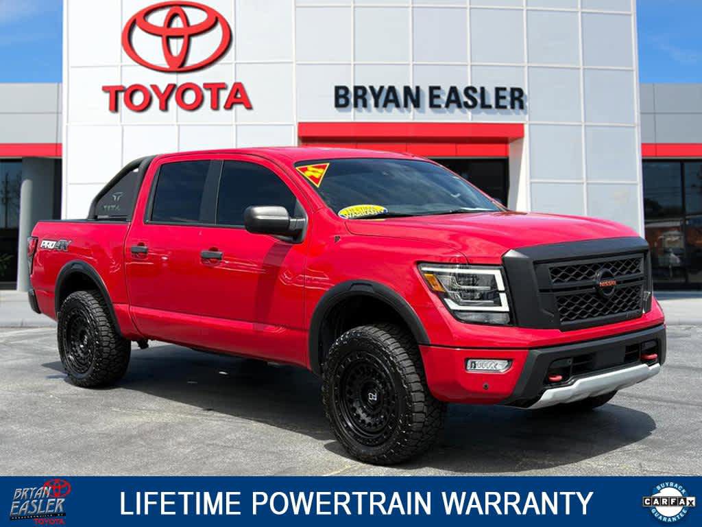 Used 2021 Nissan Titan PRO-4X w/ Pro-4x Utility Package AWD/4WD image 1