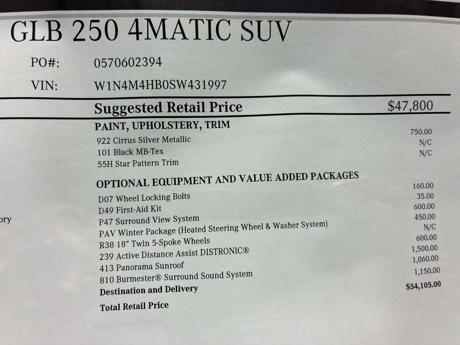 New 2025 Mercedes-Benz GLB 250 4MATIC image 16