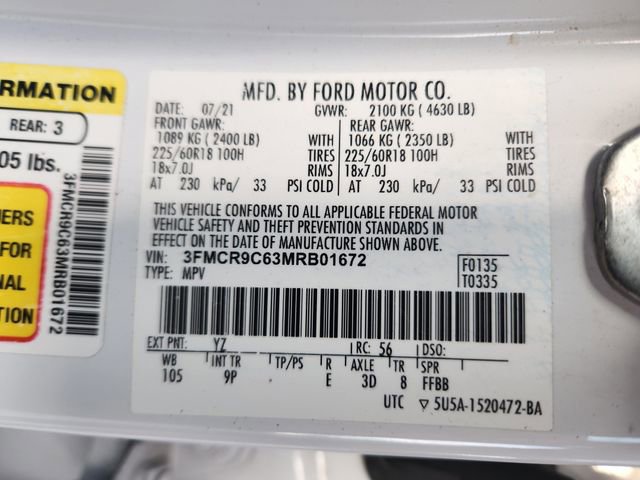 Certified 2021 Ford Bronco Sport Outer Banks image 26