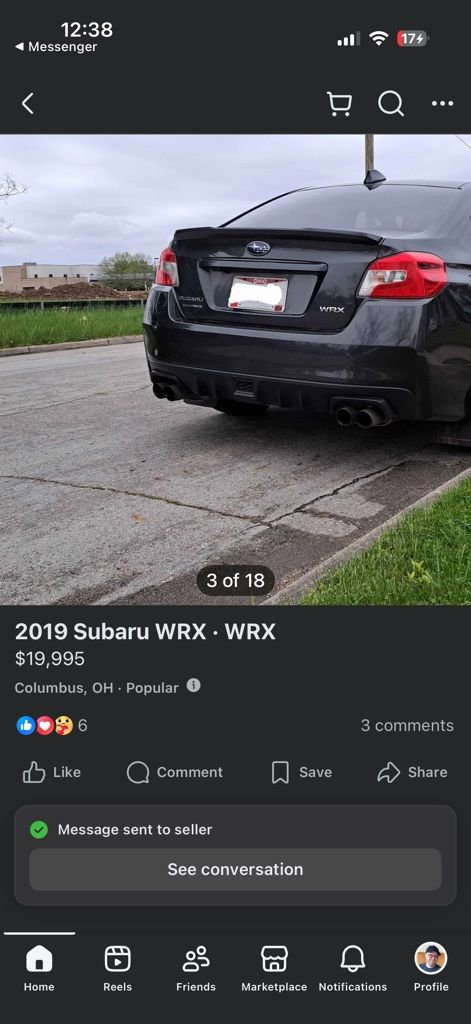 Used 2019 Subaru WRX Premium w/ Popular Package #3 (IZT) AWD/4WD image 3