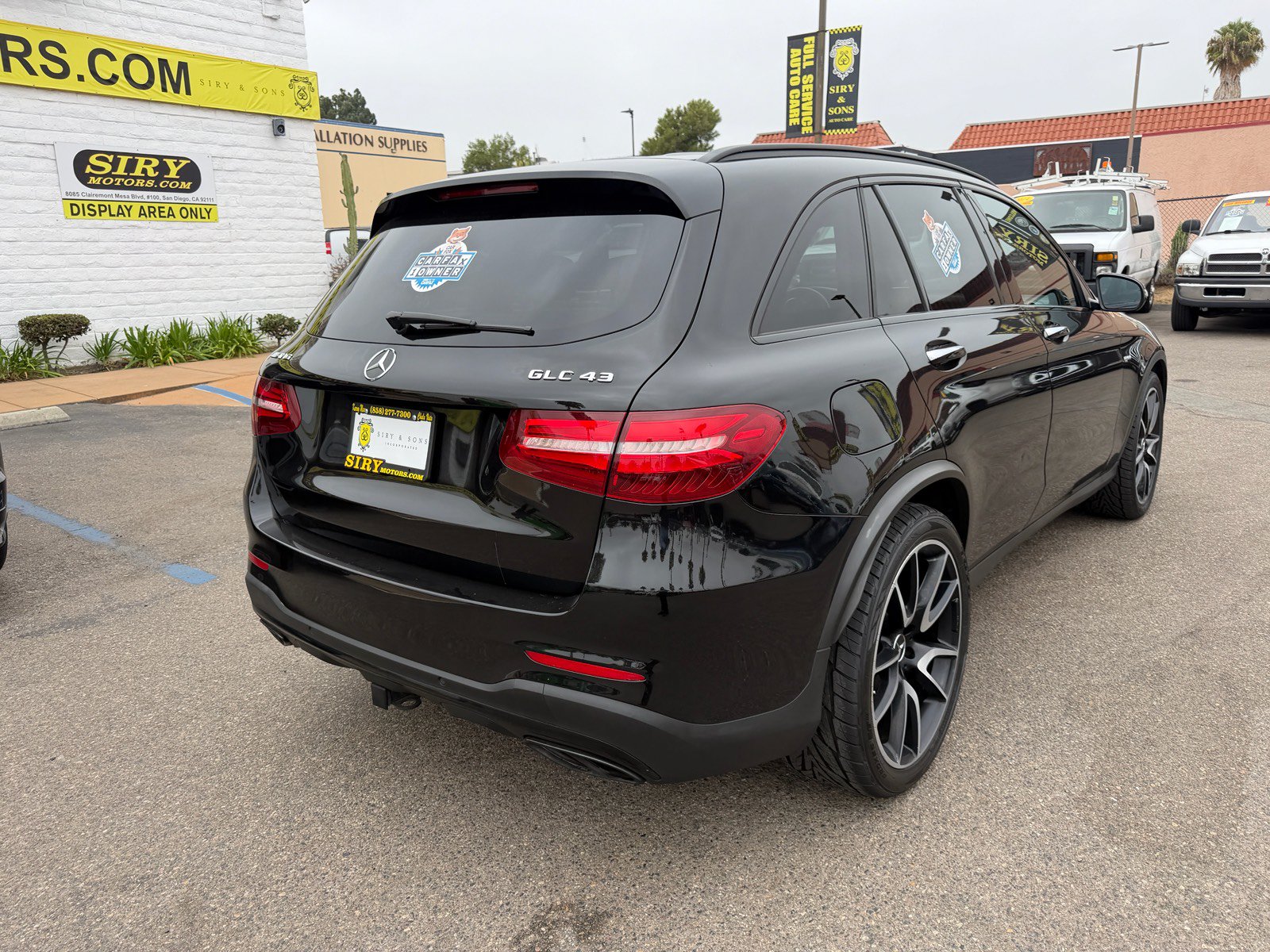 Used 2018 Mercedes-Benz GLC 43 AMG 4MATIC w/ Designo Black Leather Package image 3