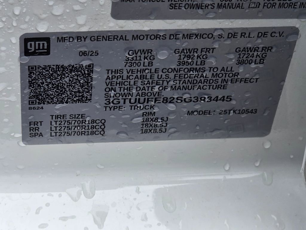 Used 2025 GMC Sierra 1500 AT4X AWD/4WD image 25