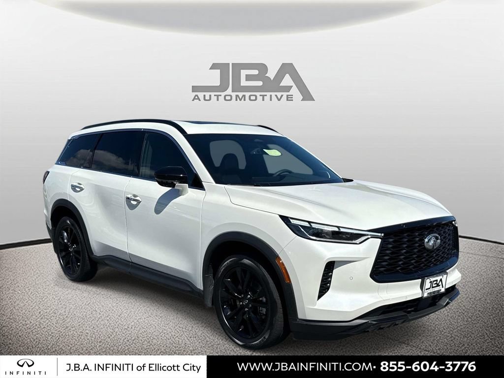 Certified 2025 INFINITI QX60 Luxe w/ Black Edition