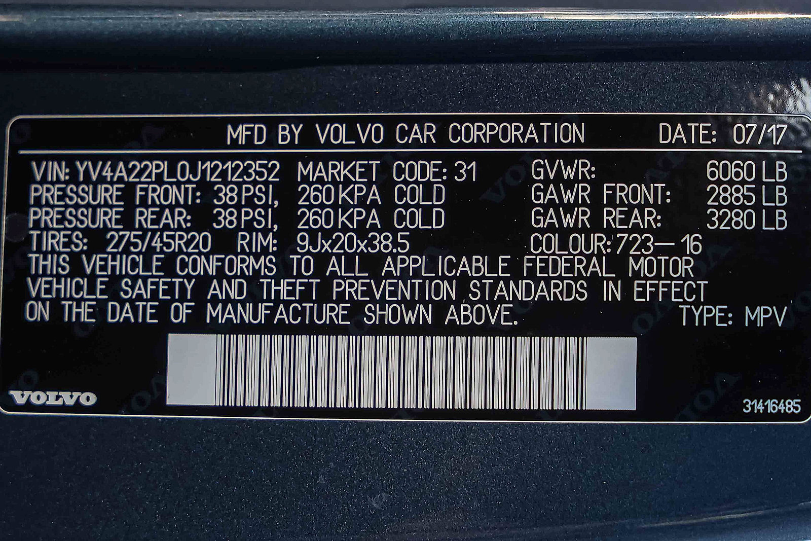 Used 2018 Volvo XC90 T6 Inscription w/ Convenience Package AWD/4WD image 29