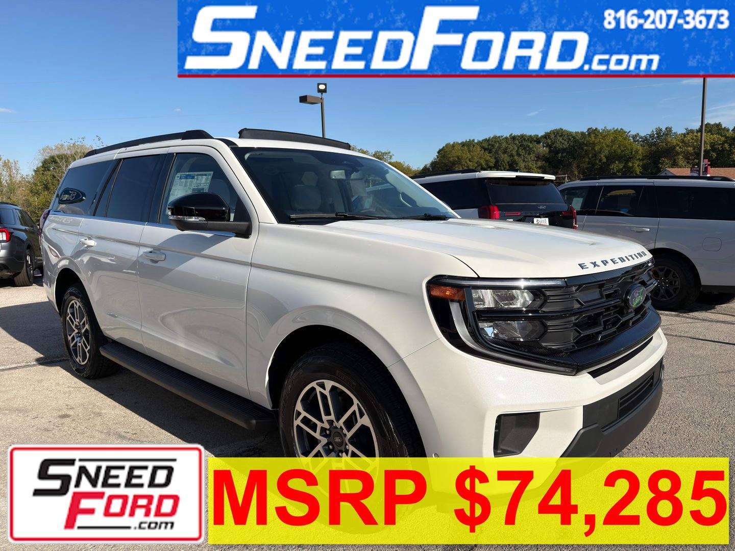 New 2025 Ford Expedition Active image 1