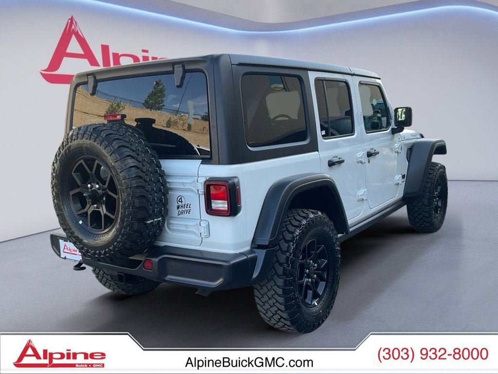 Used 2025 Jeep Wrangler Unlimited Sport AWD/4WD image 5