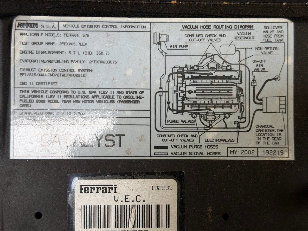 Used 2002 Ferrari 575M Maranello image 36