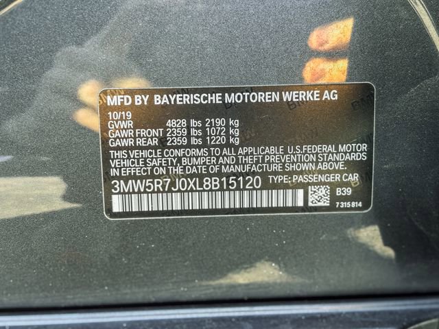 Used 2020 BMW 330i xDrive Sedan w/ Convenience Package image 48