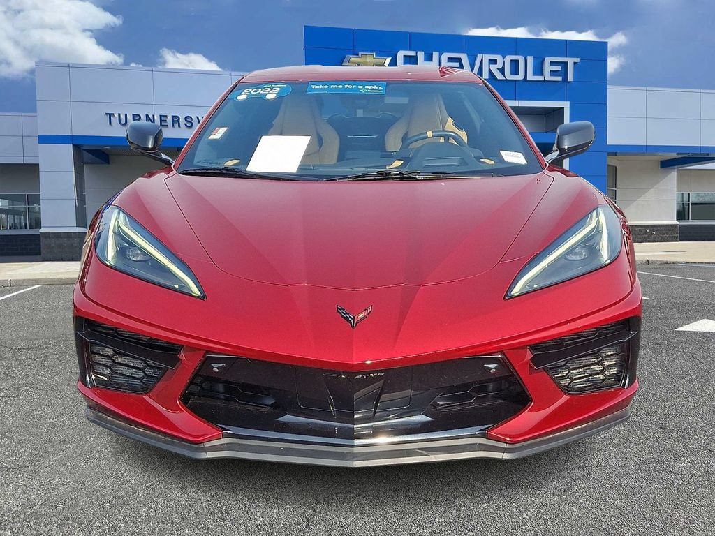 Certified 2022 Chevrolet Corvette Stingray Preferred Cpe w/ Z51 Performance Package RWD image 2