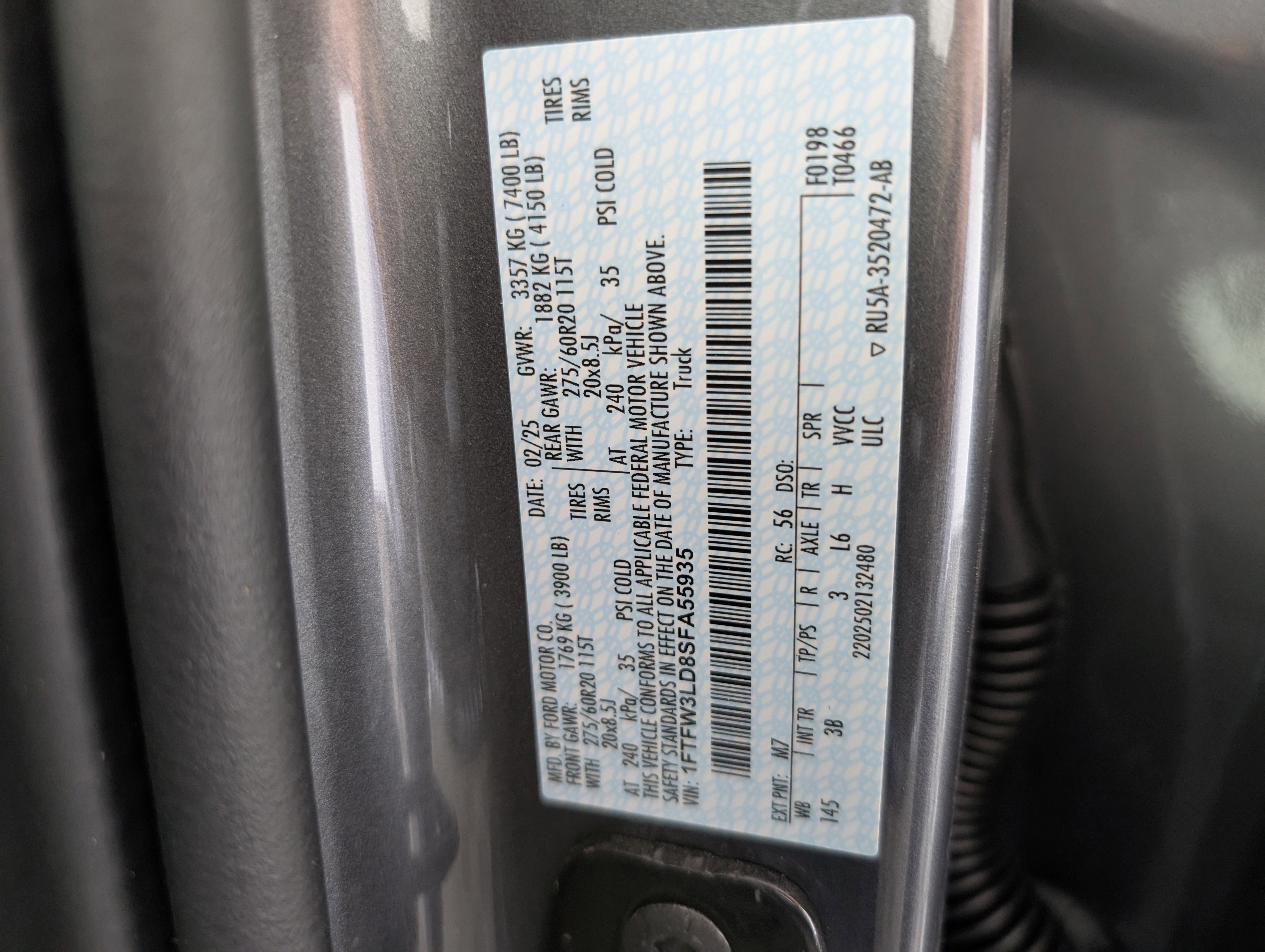 New 2025 Ford F150 XLT w/ Equipment Group 303A High image 16