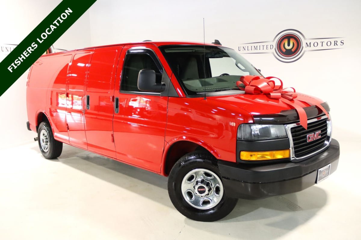 Used 2023 GMC Savana 3500 Extended w/ Driver Convenience Package RWD image 1