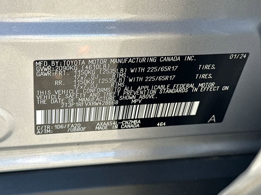 Used 2024 Toyota RAV4 XLE image 32