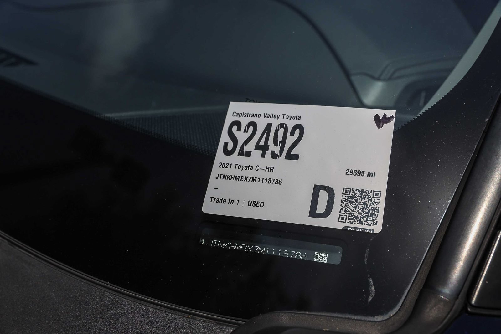 Certified 2021 Toyota C-HR LE FWD image 27