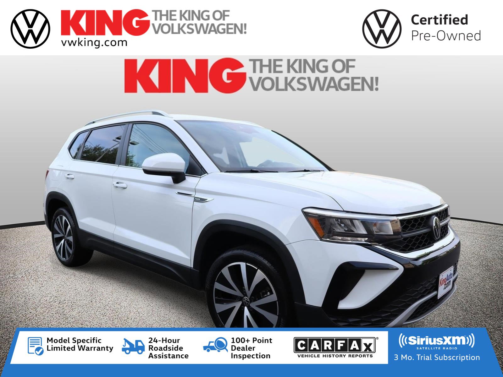 Certified 2022 Volkswagen Taos SE