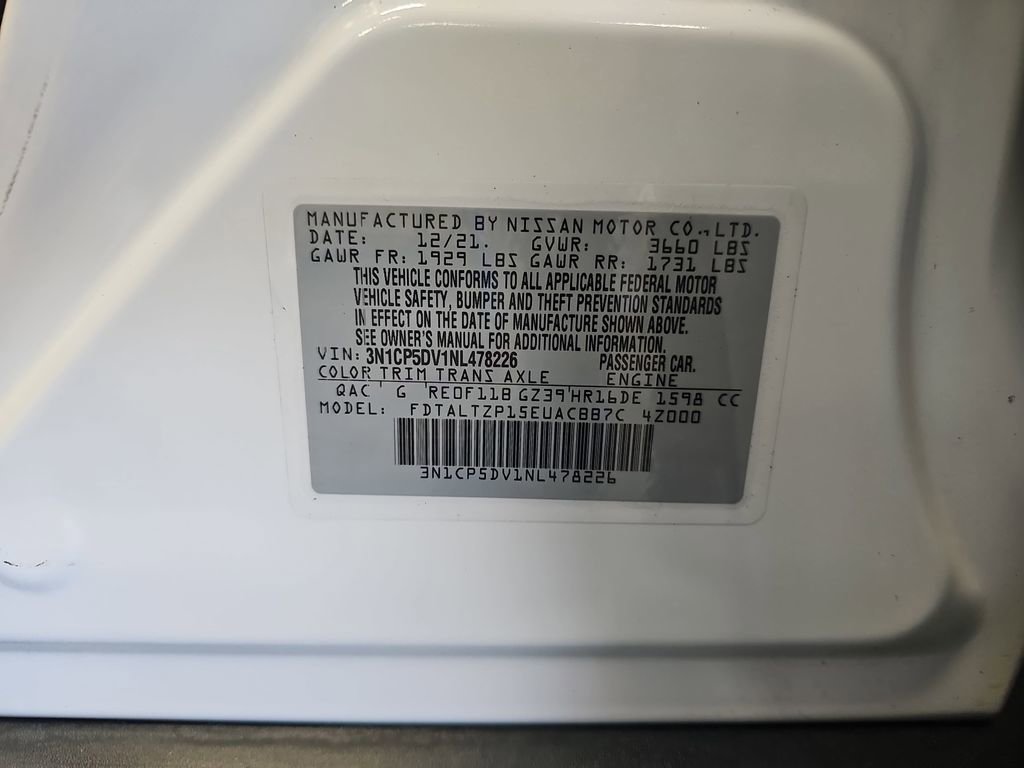 Used 2022 Nissan Kicks SR w/ Premium Package FWD image 33