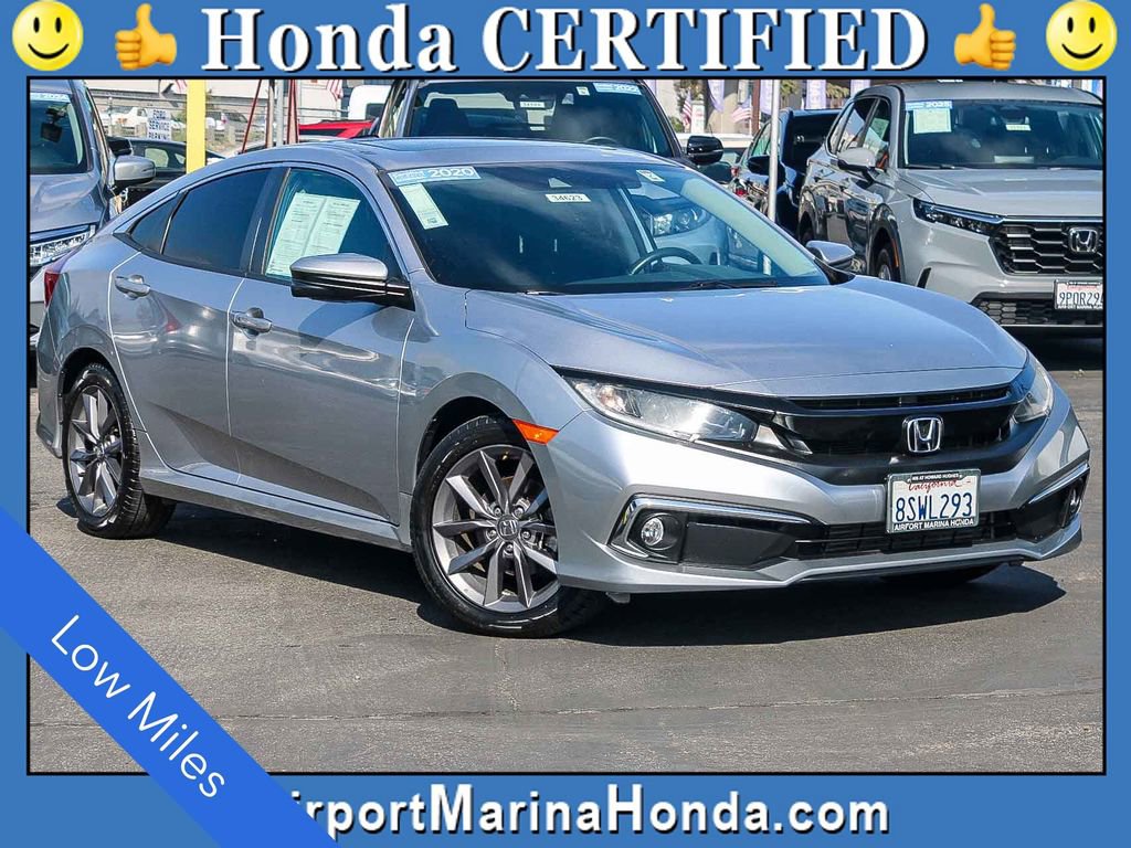 Certified 2020 Honda Civic EX