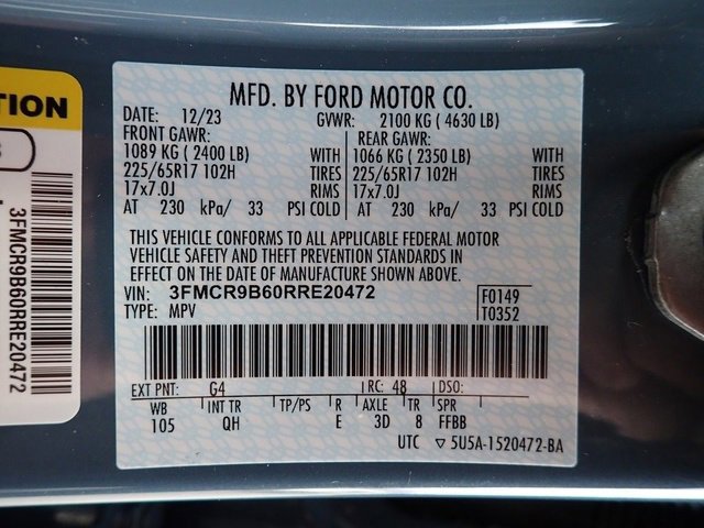 Certified 2024 Ford Bronco Sport Big Bend w/ Convenience Package image 21