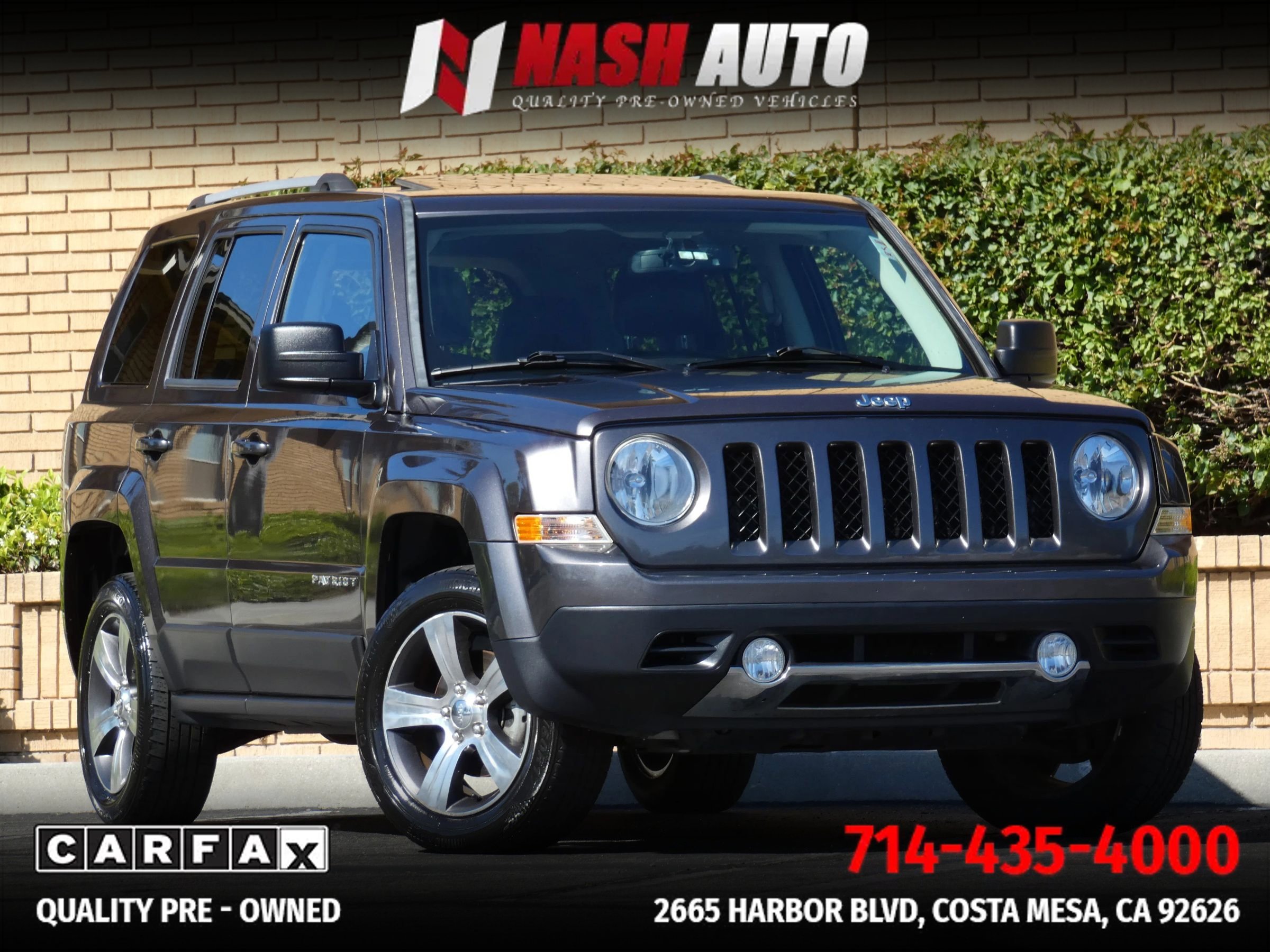 Used 2016 Jeep Patriot High Altitude AWD/4WD image 3