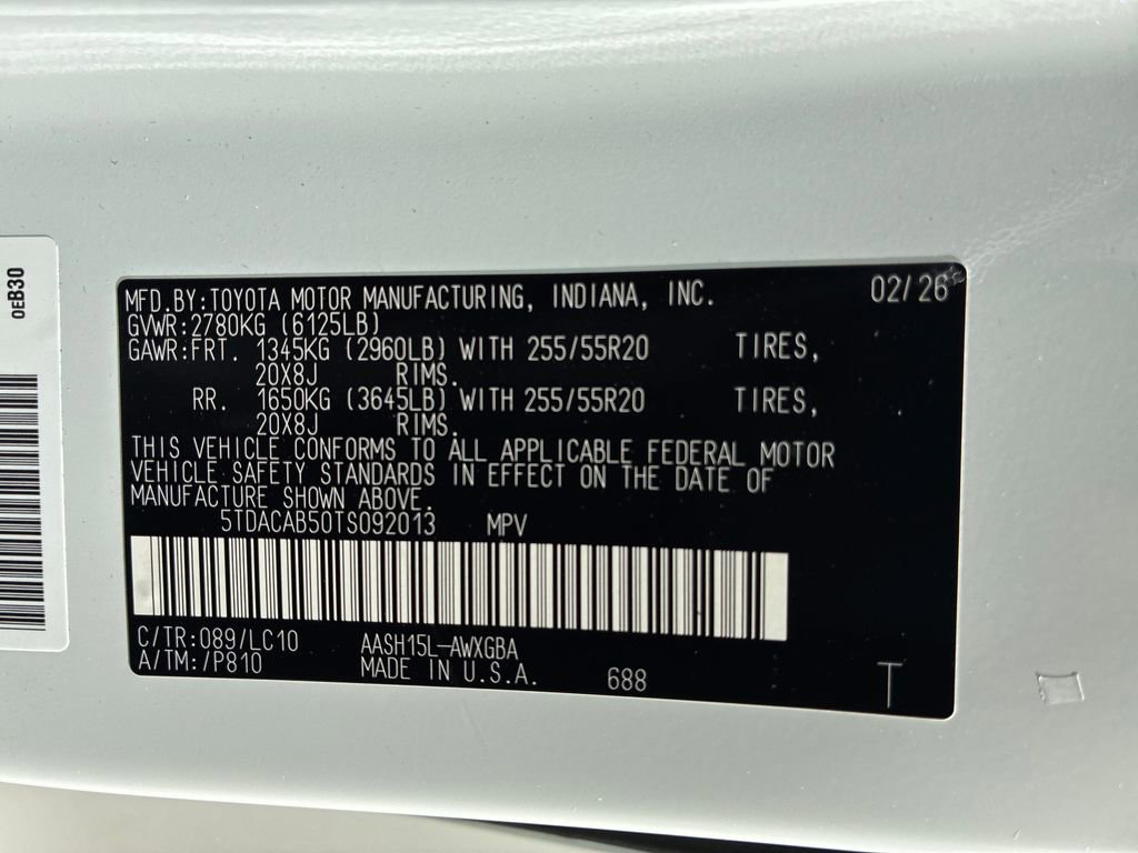 New 2026 Toyota Grand Highlander Limited image 58