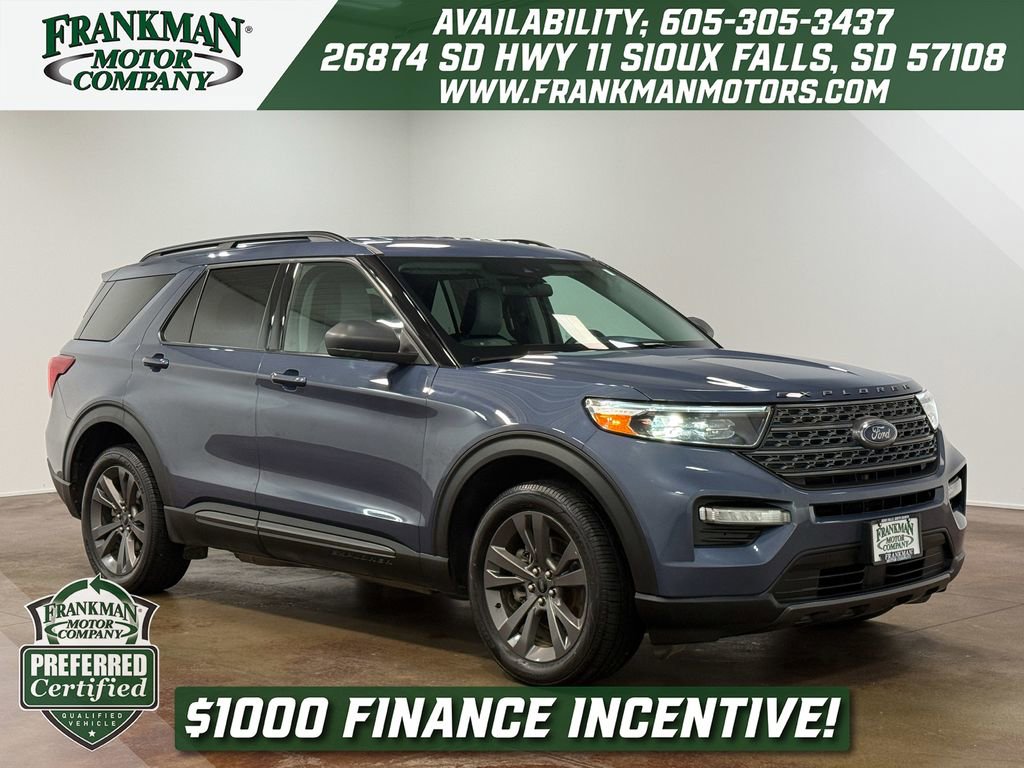 Used 2021 Ford Explorer XLT w/ Equipment Group 202A image 1