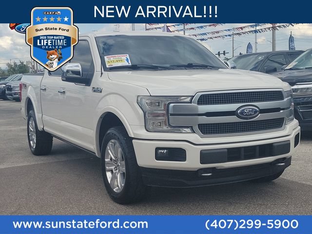 Certified 2019 Ford F150 Platinum w/ Equipment Group 701A Luxury AWD/4WD image 1