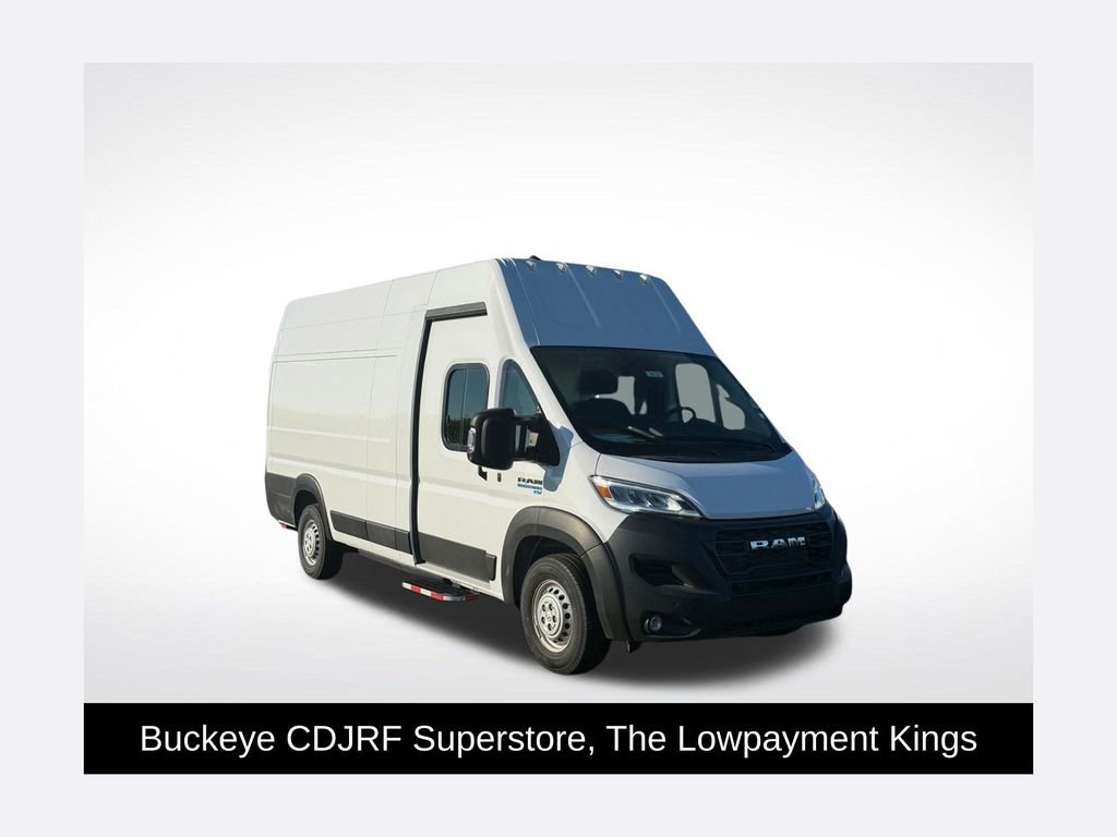 New 2024 RAM ProMaster 3500 w/ Delivery Van Package