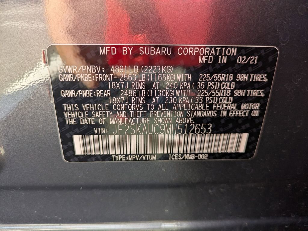 Used 2021 Subaru Forester Limited w/ Popular Package #3 image 33