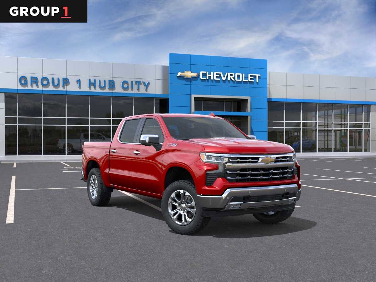 New 2026 Chevrolet Silverado 1500 LTZ w/ Z71 Off-Road Package AWD/4WD image 1