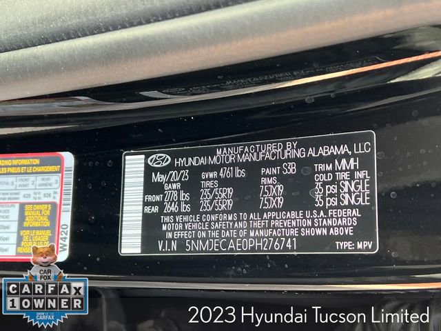 Used 2023 Hyundai Tucson Limited image 37