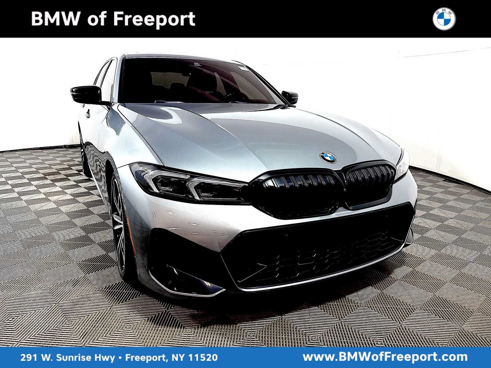 Certified 2023 BMW 330i xDrive Sedan w/ M Sport Package AWD/4WD image 1
