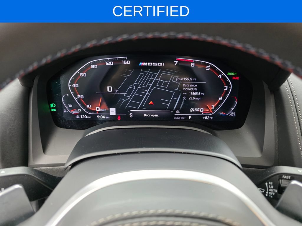 Certified 2023 BMW M850i Gran Coupe xDrive w/ M Sport Professional Package AWD/4WD image 20