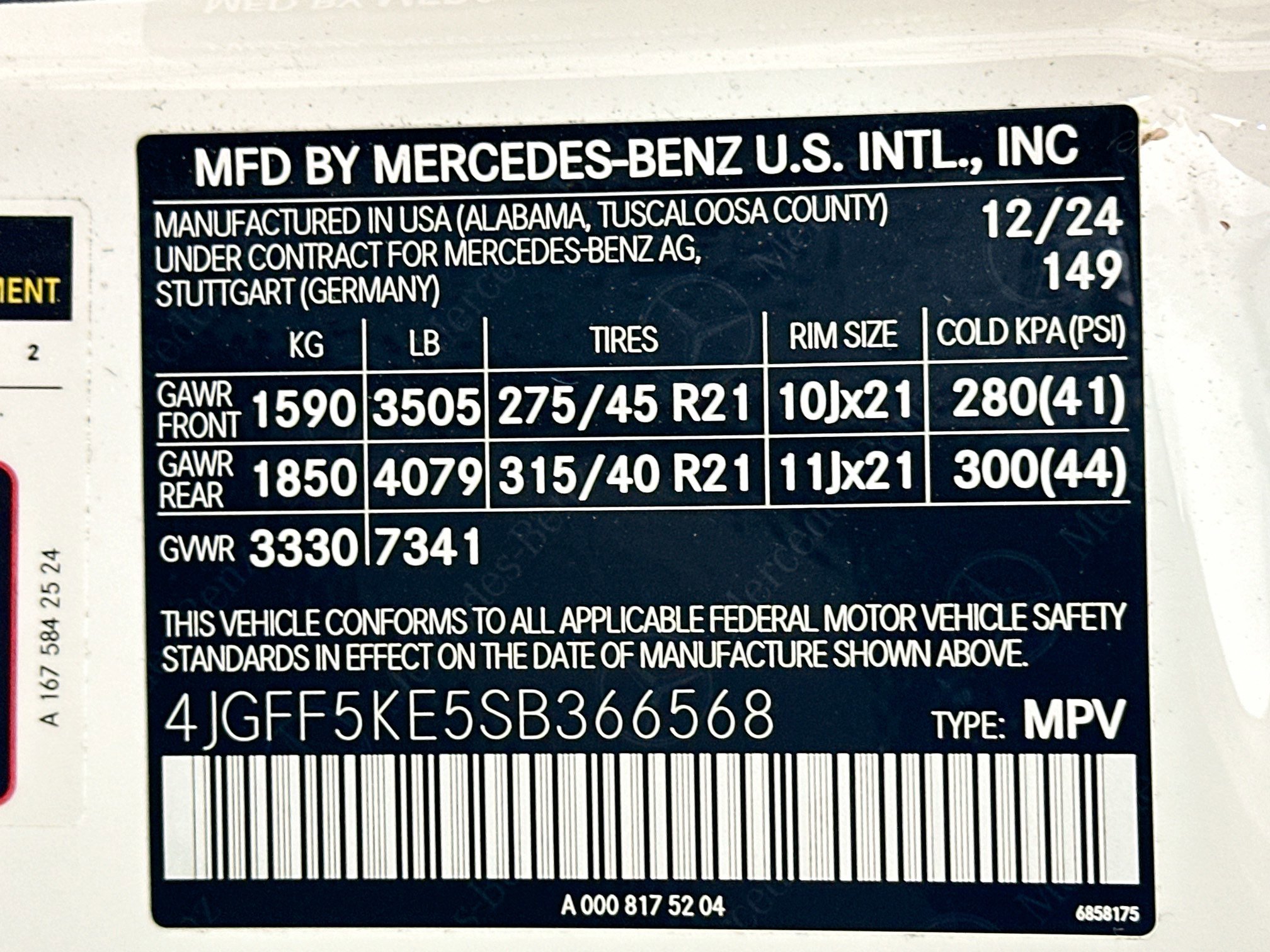 Certified 2025 Mercedes-Benz GLS 450 4MATIC image 44