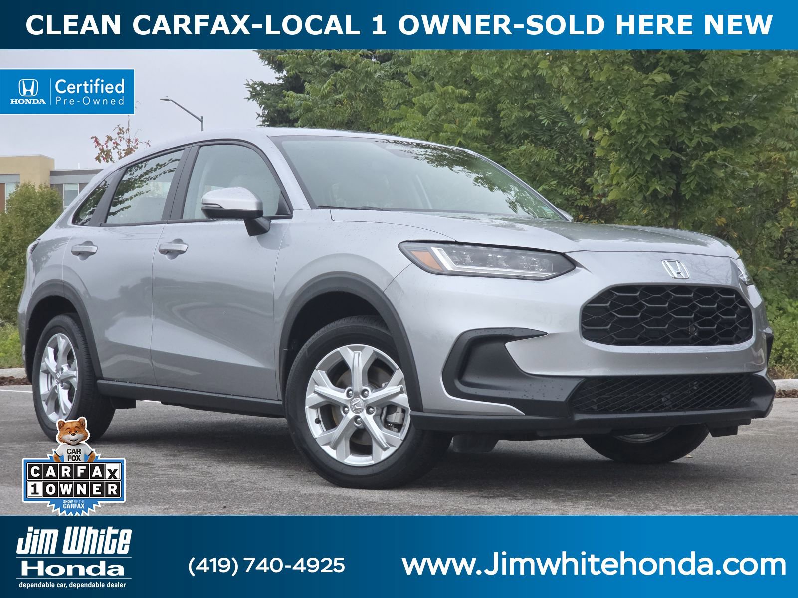 Certified 2023 Honda HR-V LX