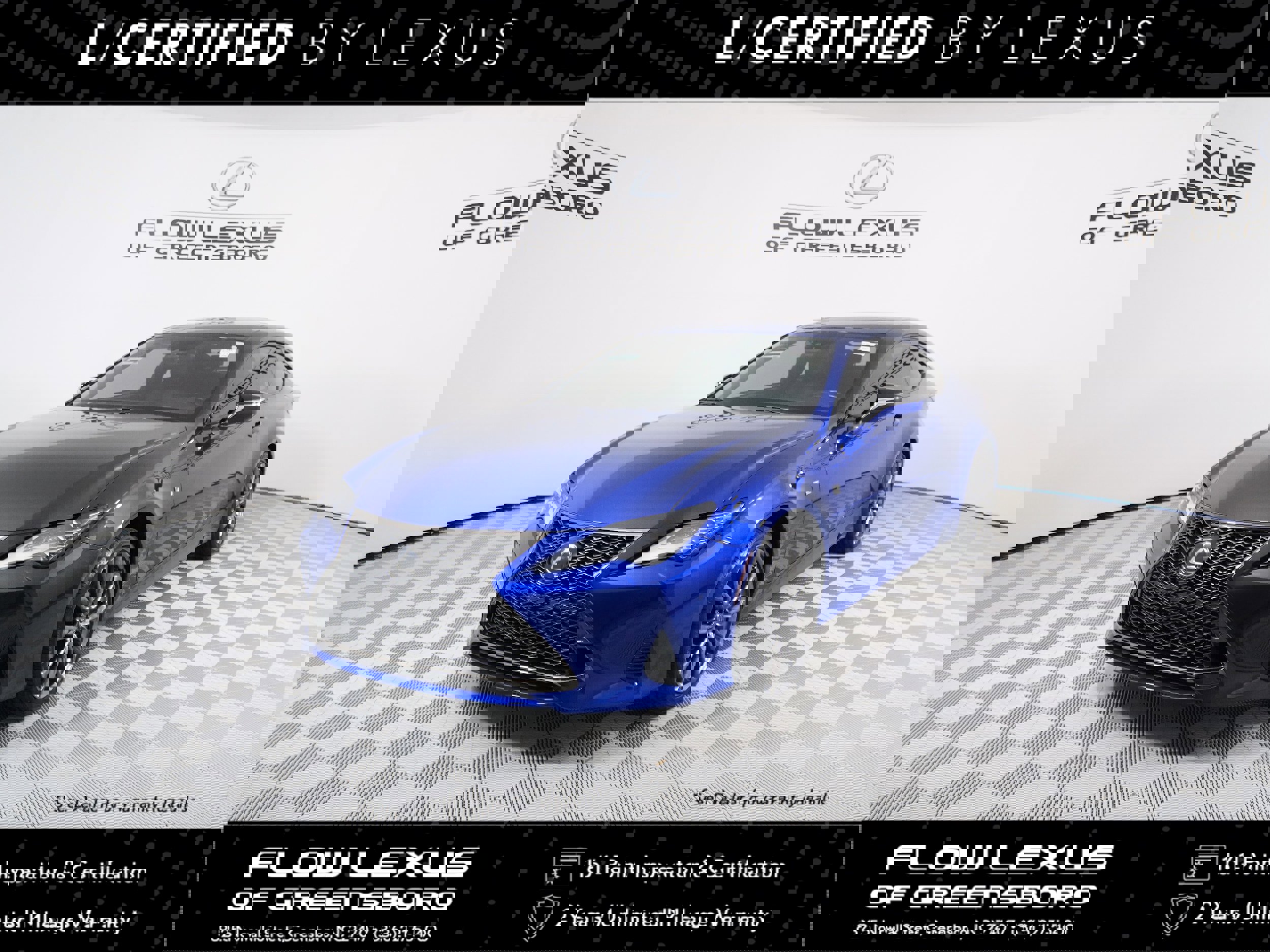 Certified 2022 Lexus RC 350 F Sport w/ Accessory Package