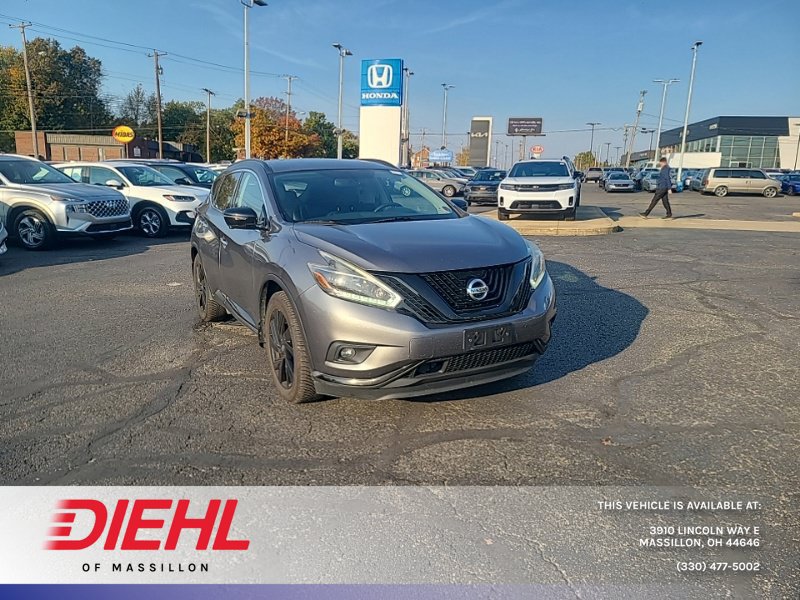 Used 2018 Nissan Murano SL w/ Midnight Edition Package