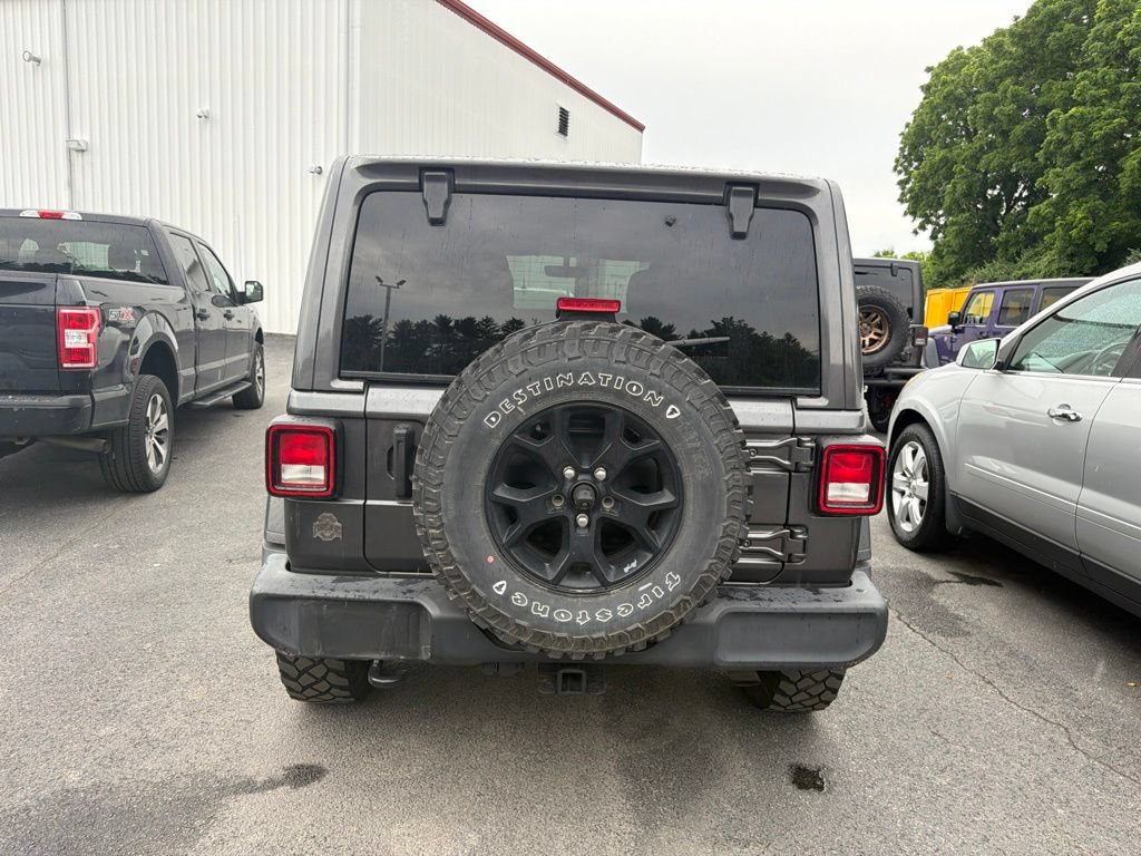 Certified 2021 Jeep Wrangler Unlimited Sport AWD/4WD image 5