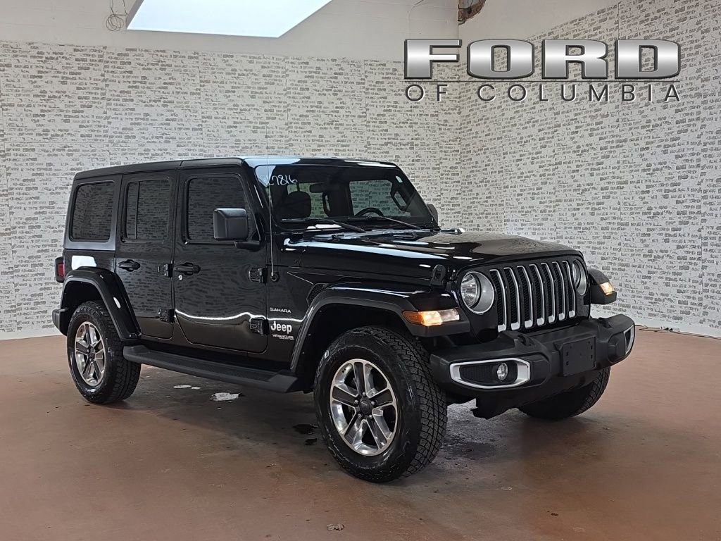 Used 2021 Jeep Wrangler Unlimited Sahara image 1
