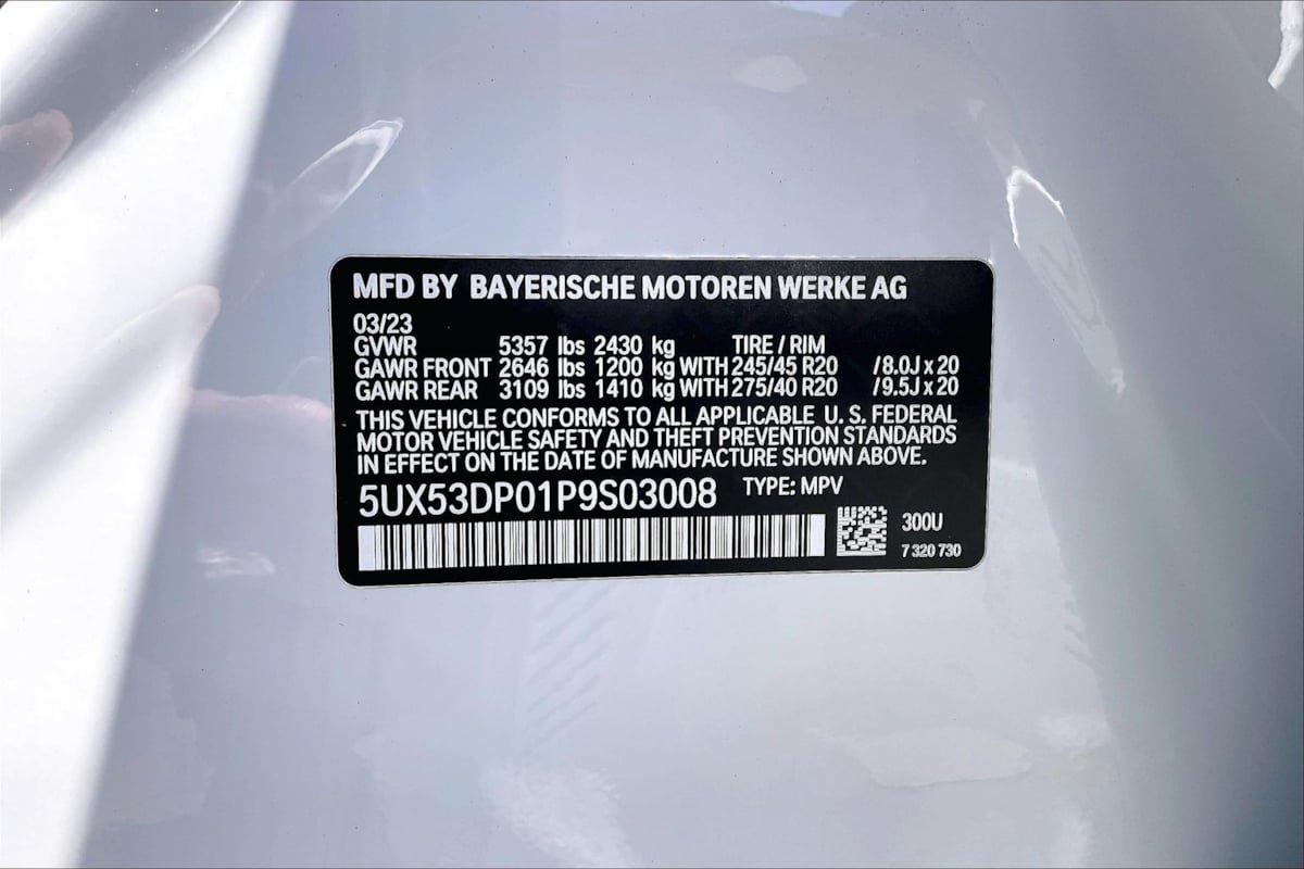 Used 2023 BMW X3 xDrive30i w/ M Sport Package AWD/4WD image 30
