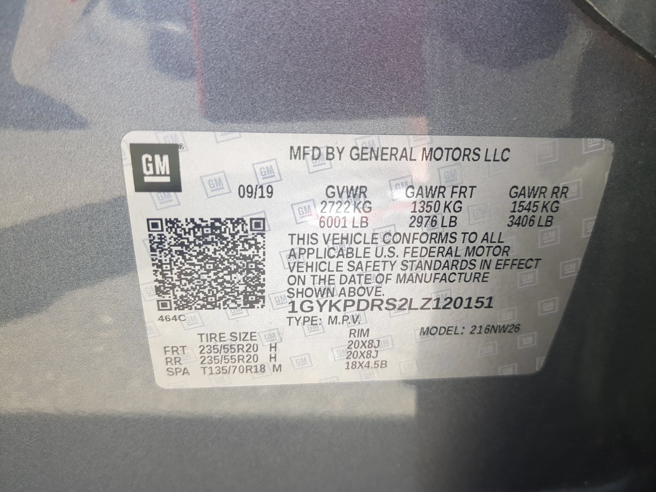 Certified 2020 Cadillac XT6 Premium Luxury AWD/4WD image 33